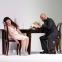 Luisa (Mané Galoyan) at the end of her tether, with father Miller (Vladislav Sulimsky)