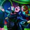 Lady Circe (Rosie Strobel) and her piggy-wigs rock it