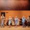 All singing and all dancing: the cast of 'Allelujah!'.