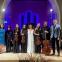 Ten of the 11 artists at the weekend: Duo Pianistico (Paolo Alderighi and Stephanie Trick), Magdalene Ho, violinists Abigél Králik and Mairéad Hickey, Danae Dörken, viola-player Natalie Loughran, cellist Steffan Morris, Finghin Collins and Daniel Lebhardt
