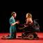 Diversity: Francesca Martinez and Francesca Mills in 'All of Us'