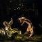 All that glitters: Rumpelstiltskin (Gavin Coward) aids the Shepherd's Daughter (Natalie Trewinnard)