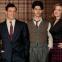 Dominic West, Ben Whishaw and Romola Garai in 'The Hour'
