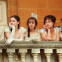 Down the aisle: the Bennet sisters in the 2005 film adaptation of 'Pride and Prejudice'