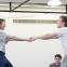 Once more unto: Jasmine Blackborow and Stanley Morgan in rehearsal
