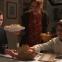 A tale of loss, and food: Tim Kalkhof as Thomas, left, with Sarah Adler