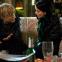 Ex-lovers: Frankie (Ruta Gedmintas) and Cat (Laura Fraser) get comfy on the sofa in 'Lip Service'
