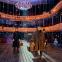 Peals of joy: Clive Rowe (centre) in the Old Vic's 'Christmas Carol'