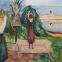 Edvard Munch, 'Girls Harvesting Fruit'