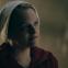 Elisabeth Moss as Offred: trying to resist the normalisation of repression
