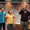 Cab company: Karan Gill, Rina Fatania and Kammy Darweish in 'Approaching Empty'.