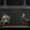 Mind your back: David Harewood and Zachary Quinto in 'Best of Enemies'