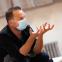 To life: Christopher Haydon in rehearsal for 'Leopards'