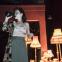Drunk in charge: Kate Fleetwood in 'Absolute Hell'.