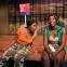 Avengers: Adelayo Adedayo and Tamara Lawrance in ‘Is God Is’.