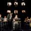 Nine-to-five: Elizabeth Berrington (centre) in 'Machinal'