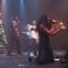 Michelle in full flight, Sofia D'Angelo on the mic, and, left to right at back, Emma Lee, Jamee Lockard and Layla Ku