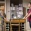 Marital strife: Claire Rushbrook and Daniel Ryan in ‘Middle’.