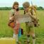'We just want to be together. What's wrong with that?' Kara Hayward and Jared Gilman in 'Moonrise Kingdom'