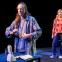 Patchwork quilt: Andrea Riseborough as one of the play's five Mary Page Marlowes