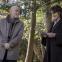 John Malkovich and Fanny Ardant: saving the day at the château