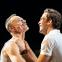 Love and activism: Ben Daniels and Dino Fetscher in ‘The Normal Heart’.