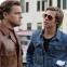 Hey gunslinger, you've got to get back on the horse. Brad Pitt obliges Leonardo DiCaprio's need of a pep talk