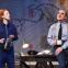 The coming storm: Laura Rogers and David Haig in 'Pressure'.