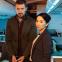 Flight risk: Richard Armitage as Dr Matthew Nolan, Jing Lusi as Hana Li