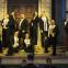Posh: The Duke and his entourage give it the full Bullingdon