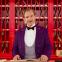 At your service; Ralph Fiennes as Monsieur Gustave