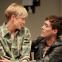Personal and political: Siân Brooke and Alex Hassell in 'I'm Not Running'.