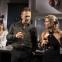 No intimacy: Molly Osborne, Jason Merrells and Lisa Dwan in ‘The Sex Party’.