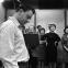 Lyrical beauty: Stephen Sondheim in the recording studio
