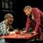Face off: Gary Beadle and Jasper Britton in 'The Sunset Limited'