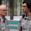 Bill Murray and Adam Driver as cops-turned-zombiekillers Cliff and Ronnie