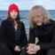 Mimi Parker and Alan Sparhawk, caught by Lake Superior.