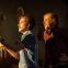 Brothers-in-war: Kit Harington and Johnny Flynn in 'True West'