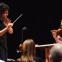 Kerem Hasan and Jack Liebeck with members of the Bournemouth Symphony Orchestra