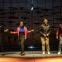 Fraught foursome: the cast of 'White Noise'
