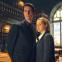 It's witchcraft! Prof Matthew Clairmont (Matthew Goode) can't resist the spell of Diana Bishop (Teresa Palmer)